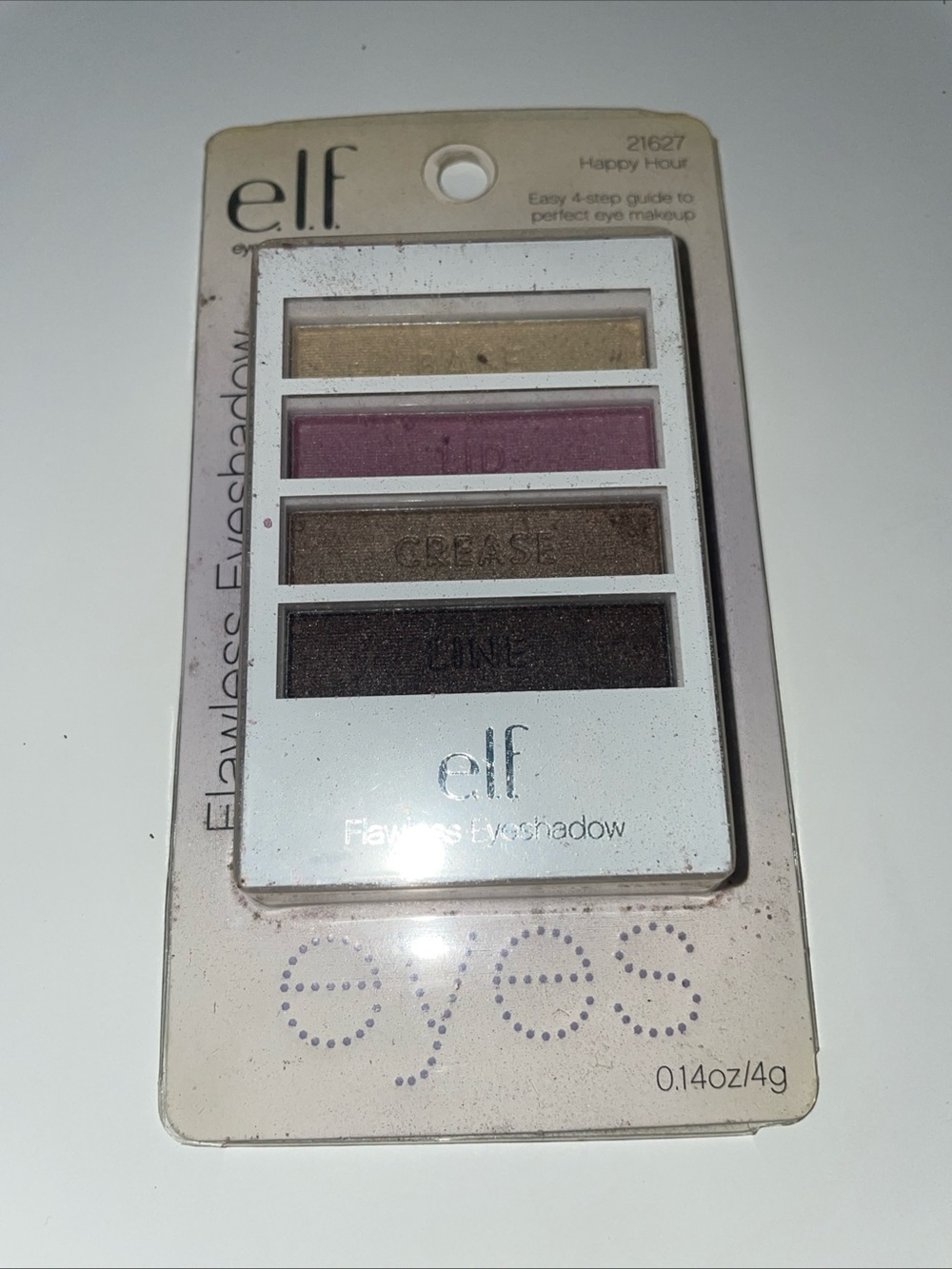 NEW Sealed ELF e.l.f. Flawless Quad Eyeshadow HAPPY HOUR 21627 Rare Discontinued